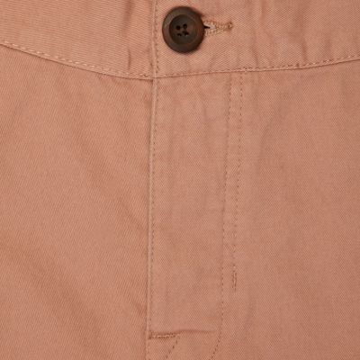 Washed pink trousers