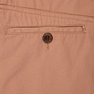 Washed pink trousers