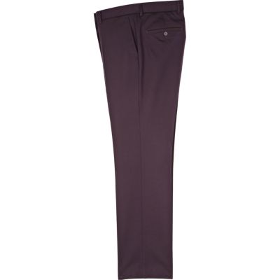 Purple smart trousers
