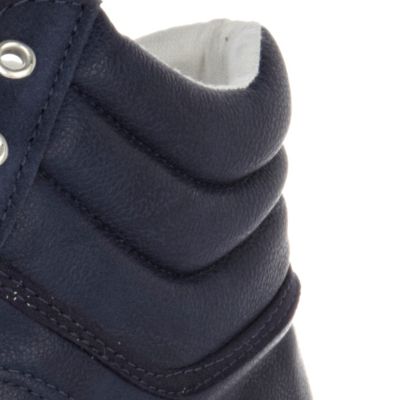 Navy sports high tops