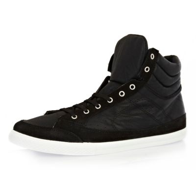 Black sports high tops