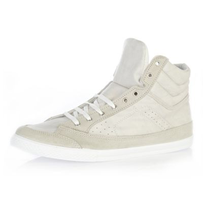 White sports high tops