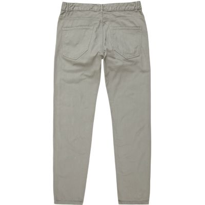 Grey stretch skinny sid jeans