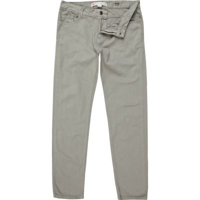 Grey stretch skinny sid jeans