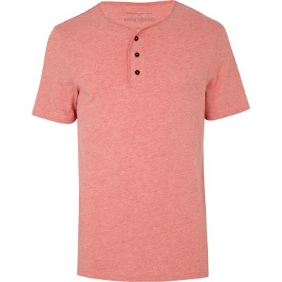 Pink grandad t-shirt