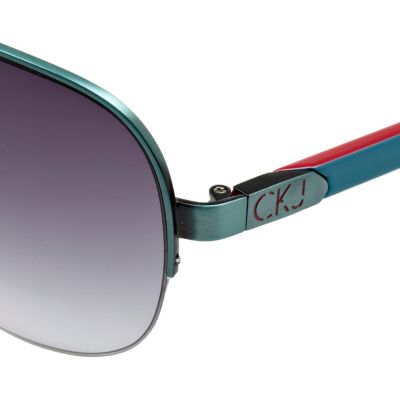 Blue Calvin Klein jeans aviators
