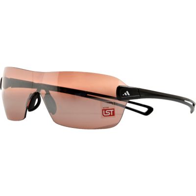 Brown Adidas large visor sunglasses