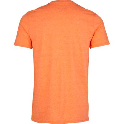 Orange cancun mexico print t-shirt