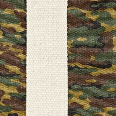 Green camouflage shopper bag