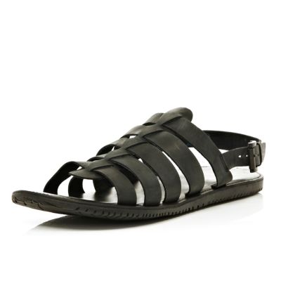 Brown gladiator sandals