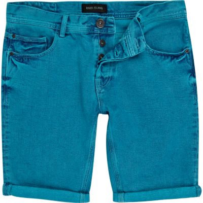 Blue shorts