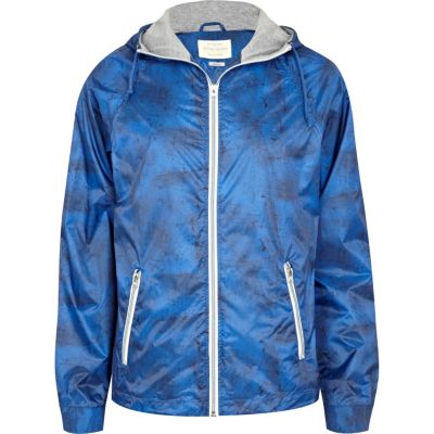 Blue lightweight jacket
