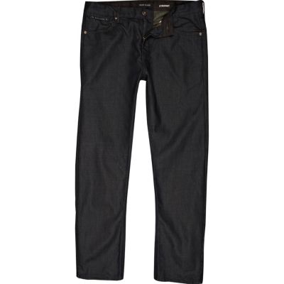 Dark wash Dean straight jeans