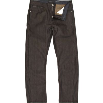 Dark blue Dean straight jeans