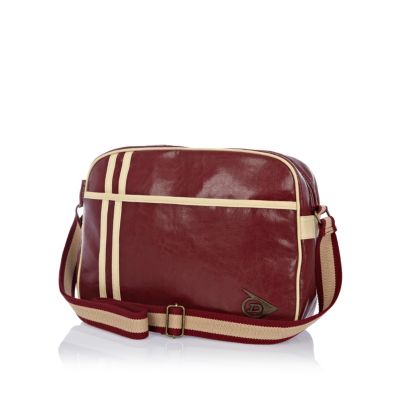 Dark red Dunlop vintage bag