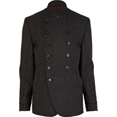 Dark grey coat