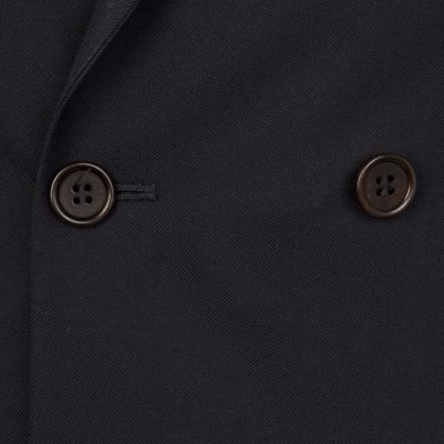 Navy Life Of Tailor double breasted jacket