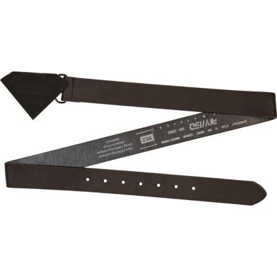 Black matte Superman belt