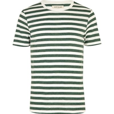 Green stripe t-shirt
