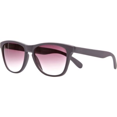 Grey matt retro sunglasses