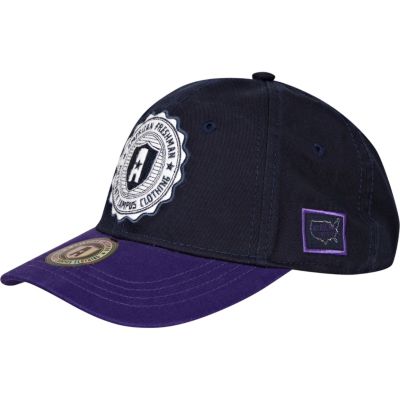 Purple freshman crest cap