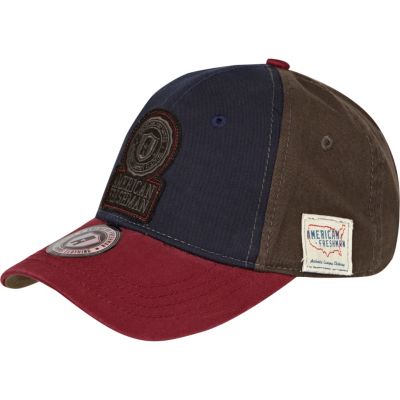 Blue american freshman cap