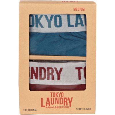 Red and blue Tokyo Laundry boxers