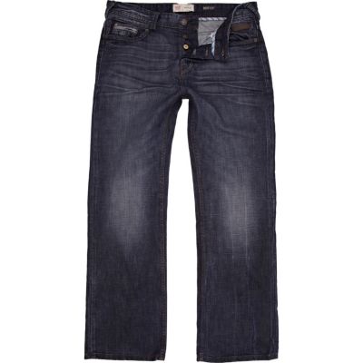 Dark wash Clint bootcut jeans