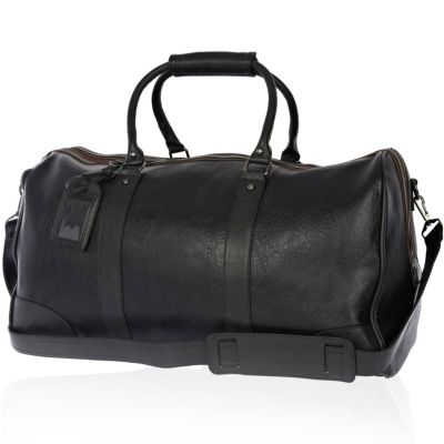 Black large college holdall