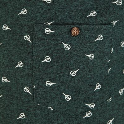 Green Holloway Road scissor print t-shirt