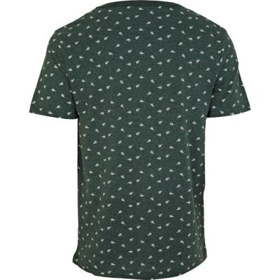 Green Holloway Road scissor print t-shirt