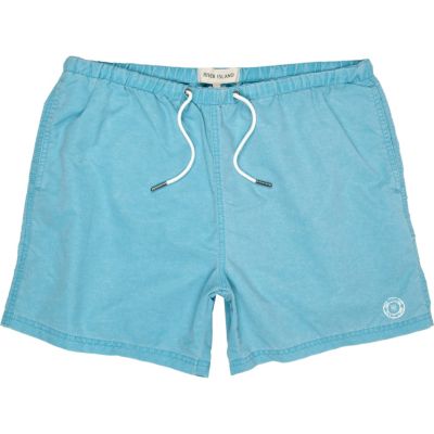 Blue aqua swim shorts 