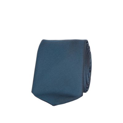 Teal blue tie 