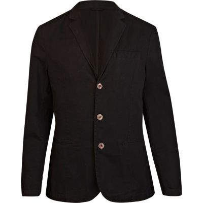 Black slim fit blazer