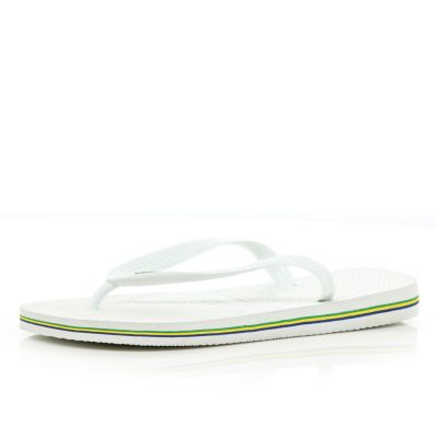 White layered sole Havaianas