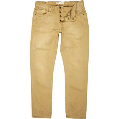 Brown Dylan slim jeans