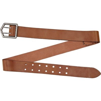 Light brown double prong belt