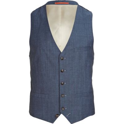 Blue Life of Tailor waistcoat
