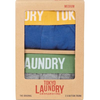 Yellow and blue Tokyo Laundry boxers