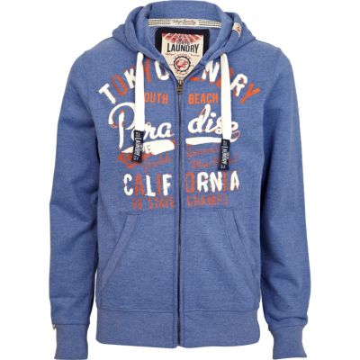 Blue Tokyo Laundry Paradise Cove hoodie