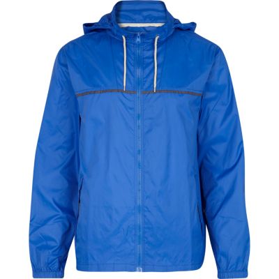 Bright blue casual jacket