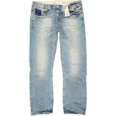 Light wash Dean straight jeans