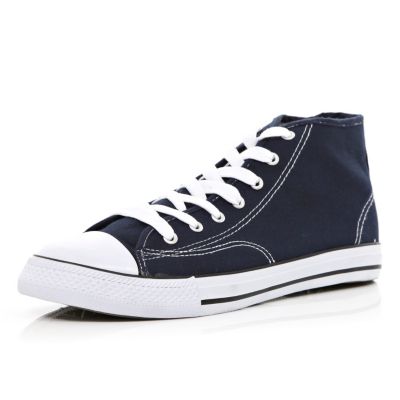 Navy high tops