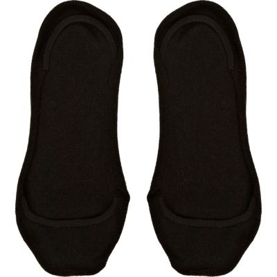 Black trainer socks