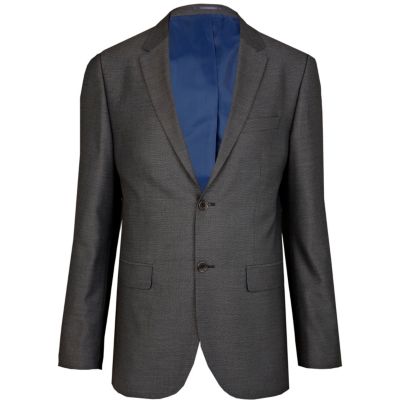 Grey classic suit jacket