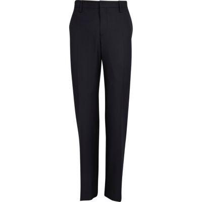 Navy blue classic suit trousers 