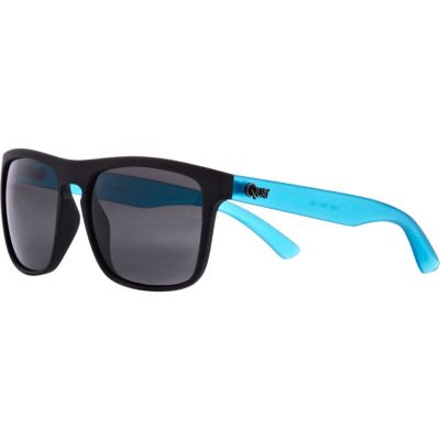 Blue colour block Quay sunglasses