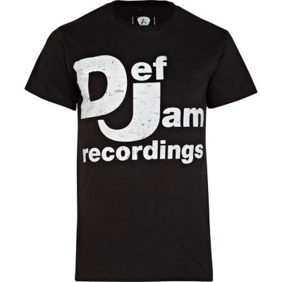 Grey Amplified Def Jam print t-shirt