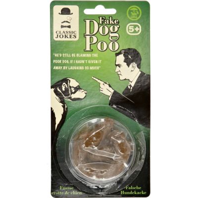 Novelty fake dog poo