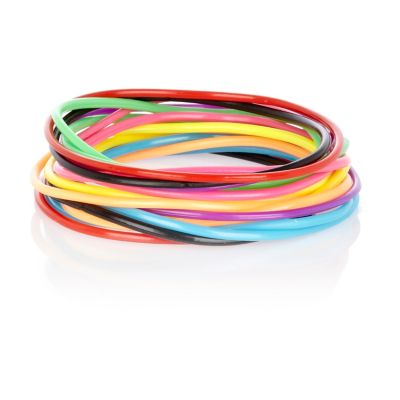 Multicoloured gummy bands pack